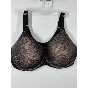 B37 ---- Chantelle Sexy Shaping Full Coverage T-Shirt Bra 3781 Black Size 40 DD